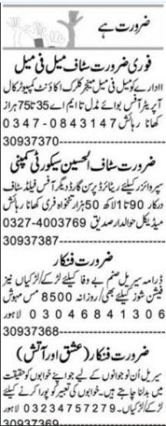 Latest Lahore Jobs 2025
